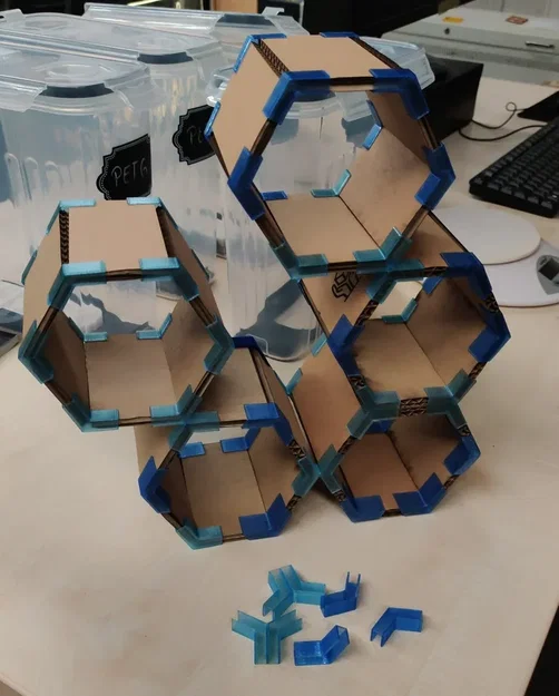 Khớp nối cạnh cho trạm trao đổi túi vải (dạng module, tùy chỉnh được) - Image 1