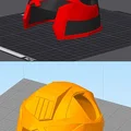 Mũ bảo hiểm Judge Dredd cho mèo – File STL + 3MF đa màu - Thumbnail 14