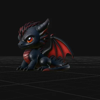 Dragon - Chú rồng nhỏ đáng yêu, linh hoạt cho góc làm việc