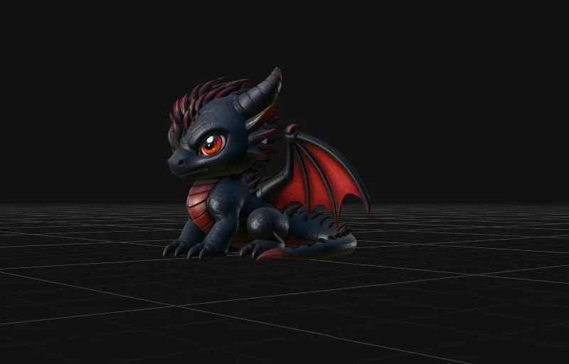 Dragon - Chú rồng nhỏ đáng yêu, linh hoạt cho góc làm việc