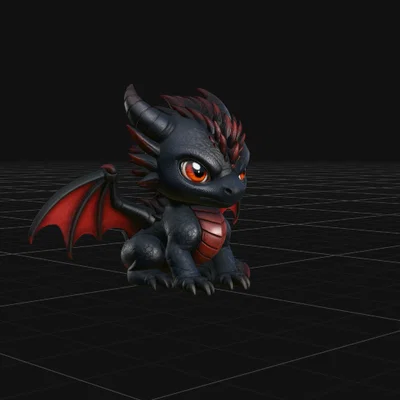 Dragon - Chú rồng nhỏ đáng yêu, linh hoạt cho góc làm việc