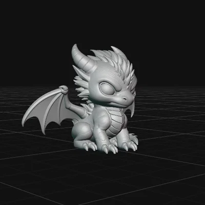 Dragon - Chú rồng nhỏ đáng yêu, linh hoạt cho góc làm việc