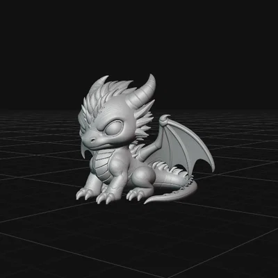 Dragon - Chú rồng nhỏ đáng yêu, linh hoạt cho góc làm việc