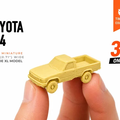 Toyota 4x4 Nhỏ Xíu - Bộ Sưu Tập Xe Mini