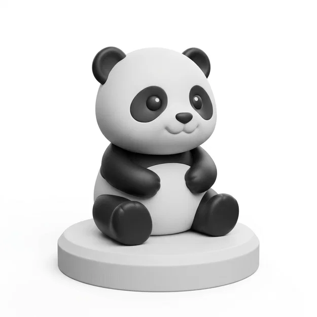 Mô hình gấu trúc và các loài thú dễ thương cho bé [YAMSASO DESIGN] - Image 1