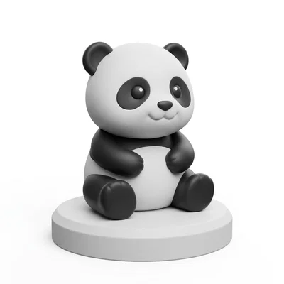 Mô hình gấu trúc và các loài thú dễ thương cho bé [YAMSASO DESIGN]