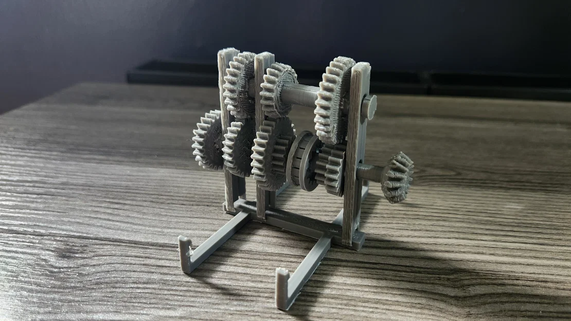 MiniMoto Educational Drivetrain V1-Fixed: Mô hình truyền động giáo dục trực quan - Image 1