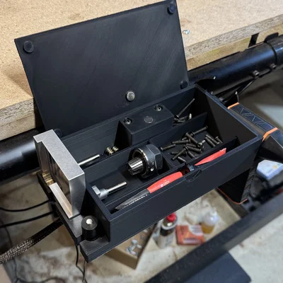 Hộp đựng dụng cụ cho giá đỡ Onefinity CNC QCW Mount