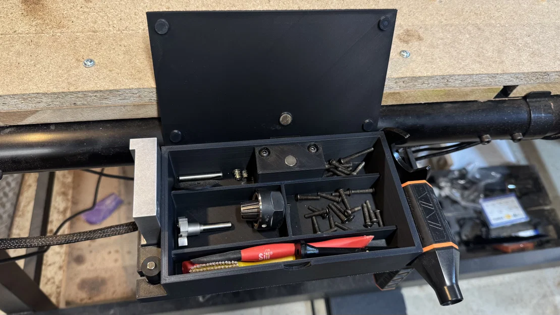 Hộp đựng dụng cụ cho giá đỡ Onefinity CNC QCW Mount - Image 2