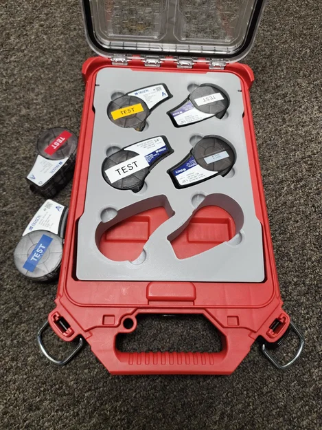 Khay đựng cuộn nhãn Brady cho hộp Milwaukee Packout - Image 1