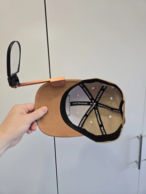 Gương chiếu hậu gắn nón (Cap - mirror) - Image 2