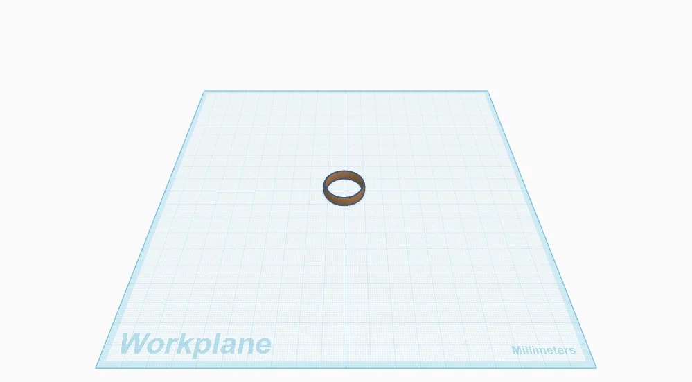 Mẫu nhẫn trơn in 3D (Ring Model) đơn giản - Kiểm tra máy in 3D hiệu quả - Image 1