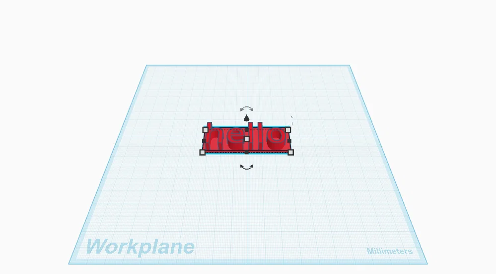 Mô hình chữ Hello dùng để kiểm tra máy in 3D (STL File) - Image 1