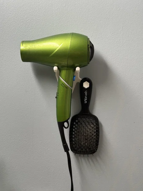 Giá treo máy sấy và lược UNbrush - Image 2