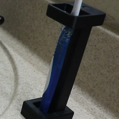 Giá đỡ bàn chải đánh răng 3D - Đơn giản, gọn gàng và dễ in