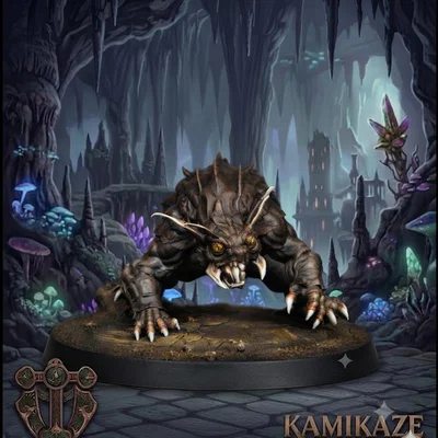 Mô hình quái vật Umber Hulk cho game nhập vai