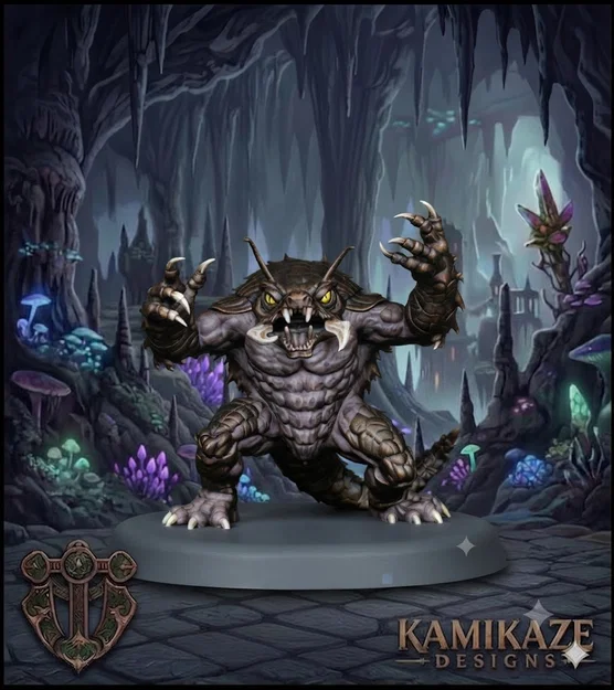 Mô hình Umber Hulk 2 cho game RPG - Image 1