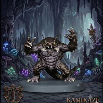 Mô hình Umber Hulk 2 cho game RPG