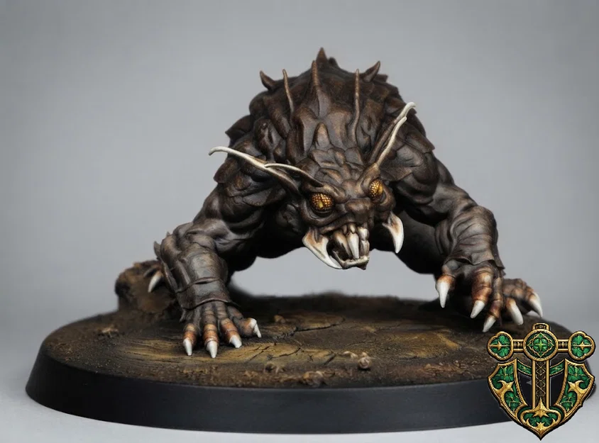 Mô hình quái vật Umber Hulk cho game nhập vai - Image 2