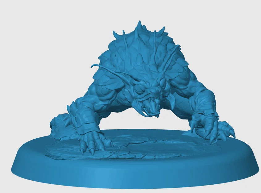 Mô hình quái vật Umber Hulk cho game nhập vai - Image 3