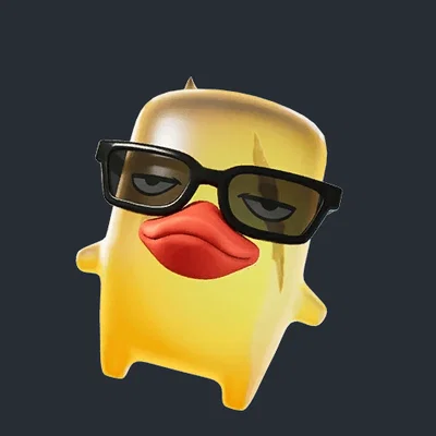 Duck Sprite - Mô hình sinh vật giả tưởng đáng yêu