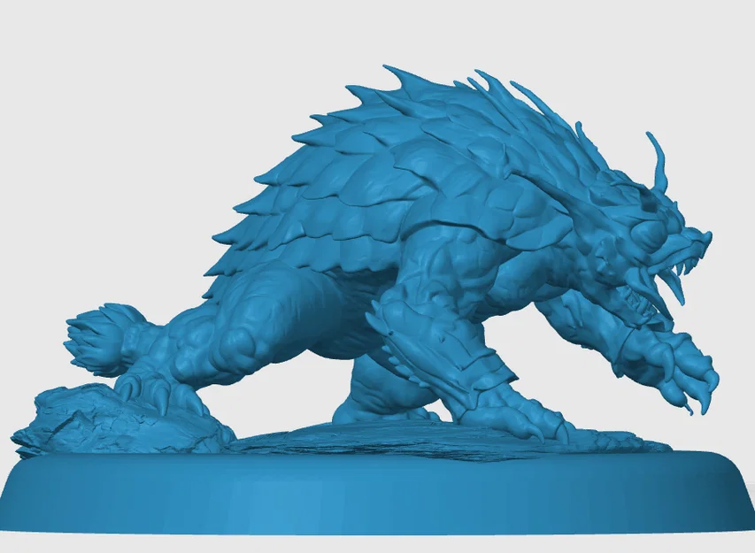 Mô hình quái vật Umber Hulk cho game nhập vai - Image 4