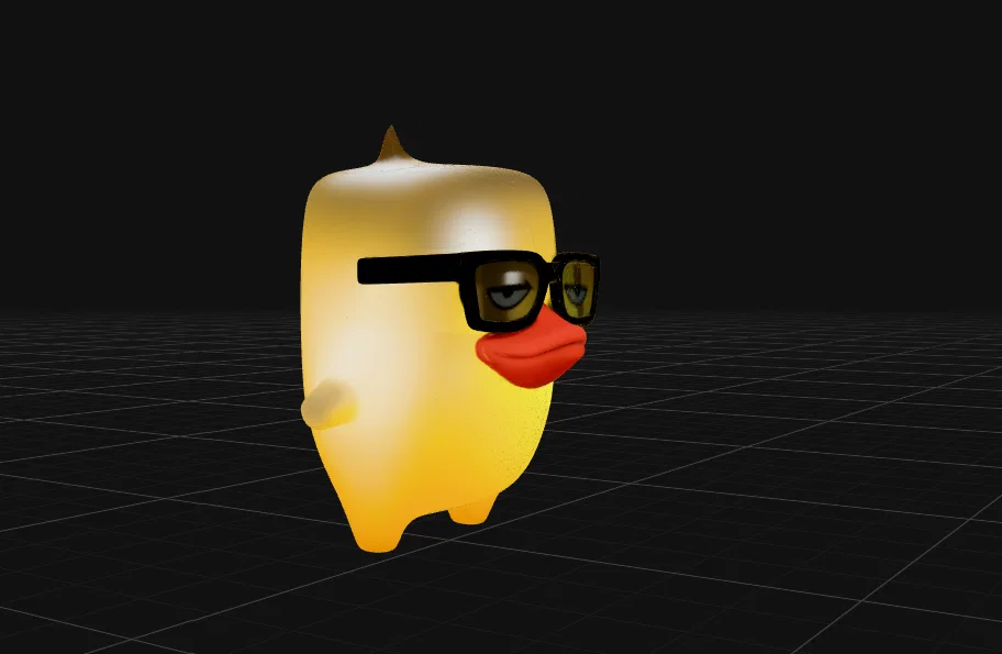 Duck Sprite - Mô hình sinh vật giả tưởng đáng yêu - Image 2