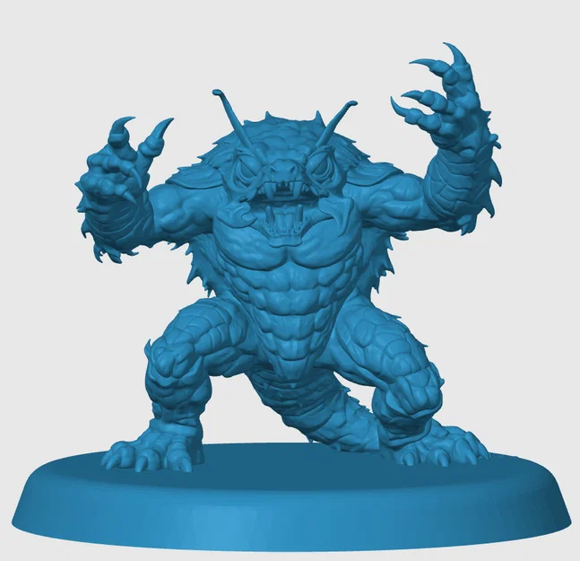 Mô hình Umber Hulk 2 cho game RPG - Image 4