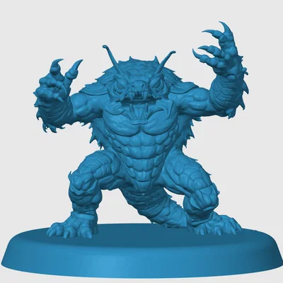 Mô hình Umber Hulk 2 cho game RPG