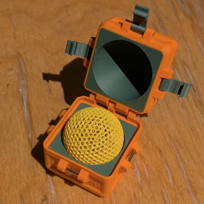 Hộp đựng bóng PingPong - Kiểu dáng bền bỉ (Rugged)