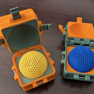 Hộp đựng bóng PingPong - Kiểu dáng bền bỉ (Rugged)