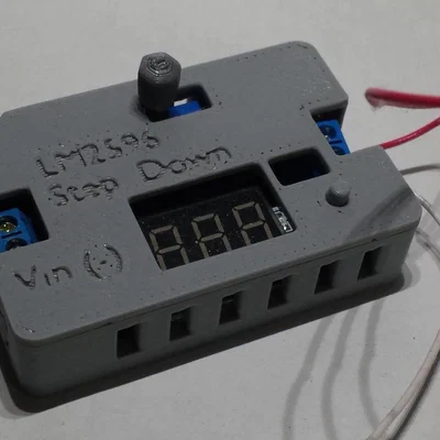Hộp Đựng Mạch Hạ Áp LM2596 (Buck Converter) Dạng Lắp Ghép Không Vít