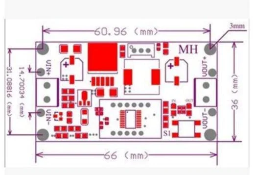 Hộp Đựng Mạch Hạ Áp LM2596 (Buck Converter) Dạng Lắp Ghép Không Vít - Image 4