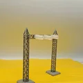 Mô hình Cổng ra đường dây trạm biến áp 1:100 - Thumbnail 1