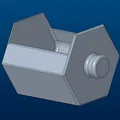 Hệ thống kệ treo tường dạng tổ ong (Modular honeycomb wall organizer) - Thumbnail 9