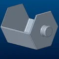 Hệ thống kệ treo tường dạng tổ ong (Modular honeycomb wall organizer) - Thumbnail 10