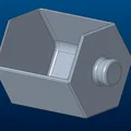 Hệ thống kệ treo tường dạng tổ ong (Modular honeycomb wall organizer) - Thumbnail 11