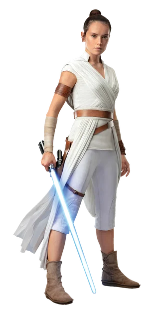 Mô hình 3D Rey Star Wars - Thiết kế chi tiết cho fan hâm mộ - Image 1