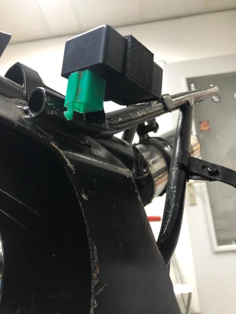 Giá đỡ hộp CDI cho xe cào cào mini PitBike - Image 1