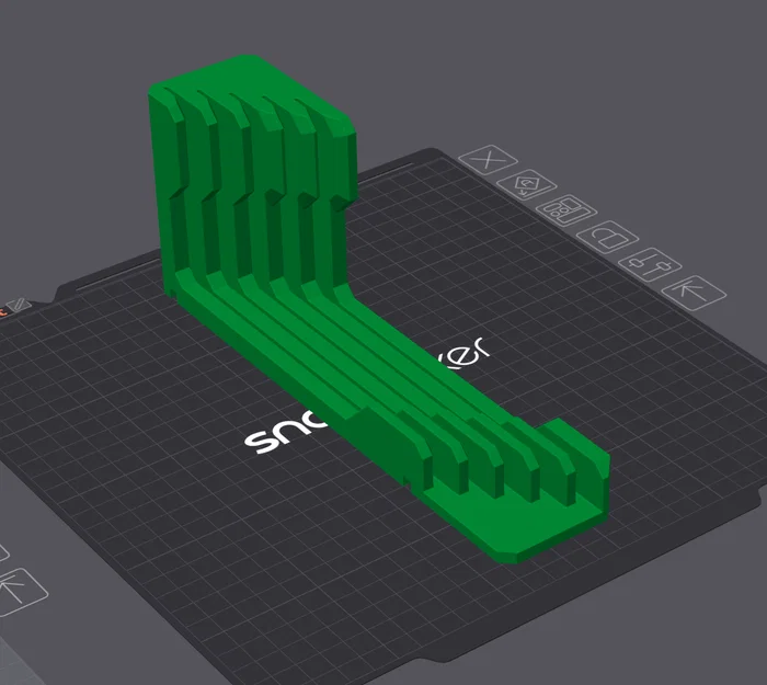 Khay đựng tấm nền in 3D 5 ngăn cho Bambu Lab A1 mini - Image 2