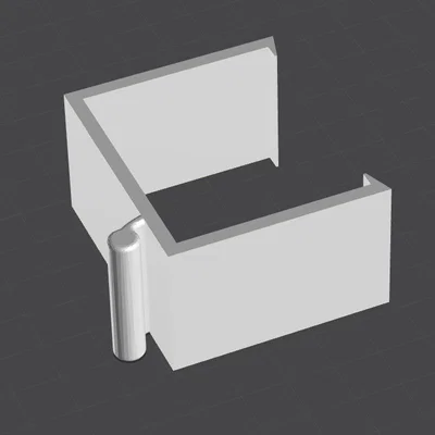 Giá treo ổ cắm điện 3D cho thanh ray Kederrail trên xe Camper