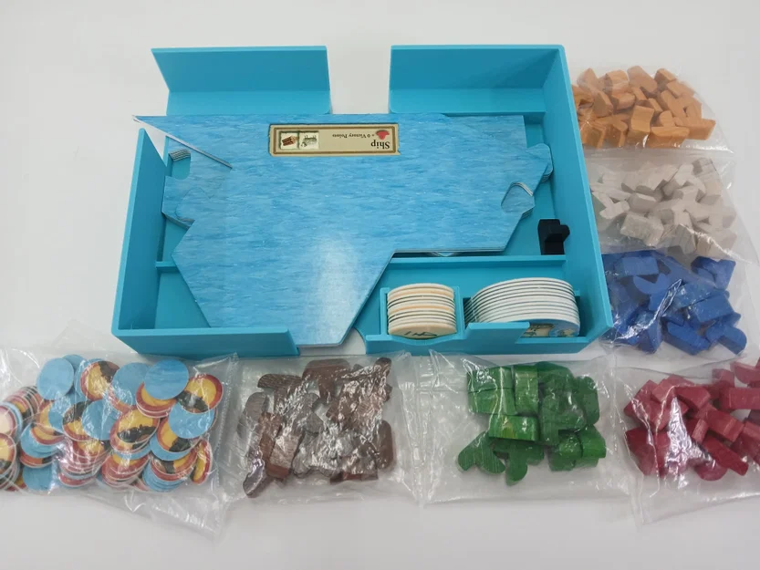 Bộ khay đựng Settlers of Catan - Gộp 5 hộp game vào còn 2 hộp - Image 6