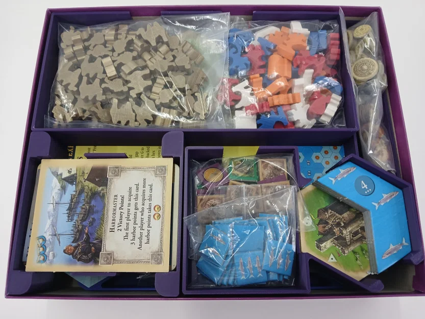 Bộ khay đựng Settlers of Catan - Gộp 5 hộp game vào còn 2 hộp - Image 8