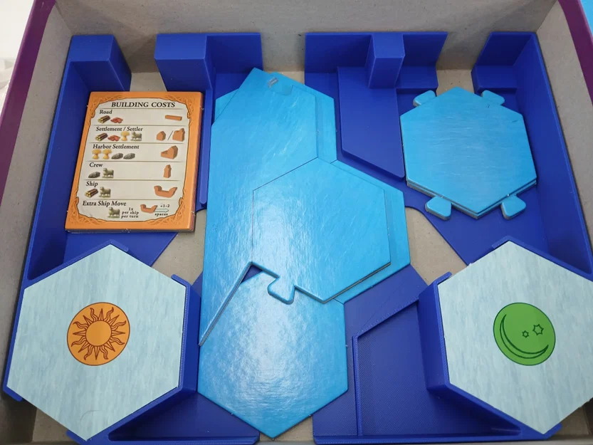 Bộ khay đựng Settlers of Catan - Gộp 5 hộp game vào còn 2 hộp - Image 13
