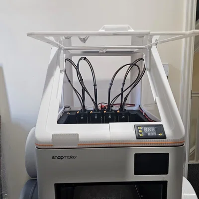 Bộ nâng cấp nắp máy in 3D Snapmaker với bản lề và điều khiển nhiệt