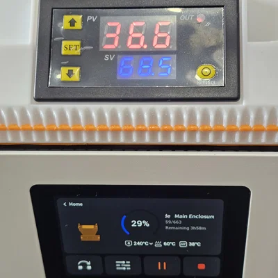 Bộ nâng cấp nắp máy in 3D Snapmaker với bản lề và điều khiển nhiệt