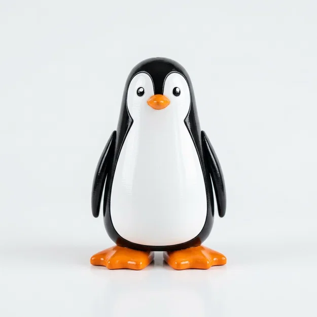 Dòng sản phẩm RoboPets [Bởi Yamsaso Design] - Robo-Penguin (Chim cánh cụt robot) - Image 1