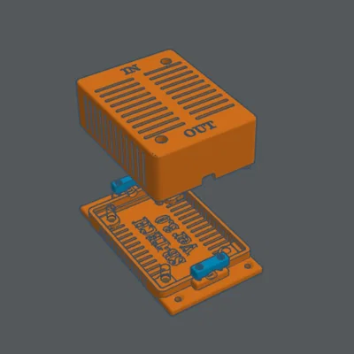 Vỏ hộp bảo vệ cho bộ tăng áp 400W Step up Buck Converter