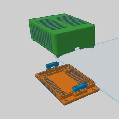 Vỏ hộp bảo vệ cho bộ tăng áp 400W Step up Buck Converter