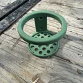 Giá để cốc gắn thuyền câu (Jon boat cup holder) in 3D siêu bền - Thumbnail 1